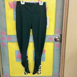 Gottex Dark Green High-Waisted Leggings